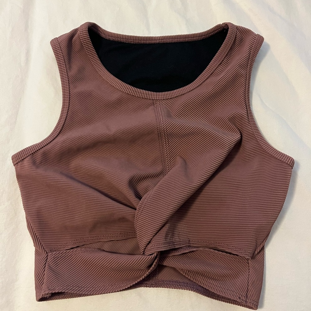 Onzie Front Twist Crop Top